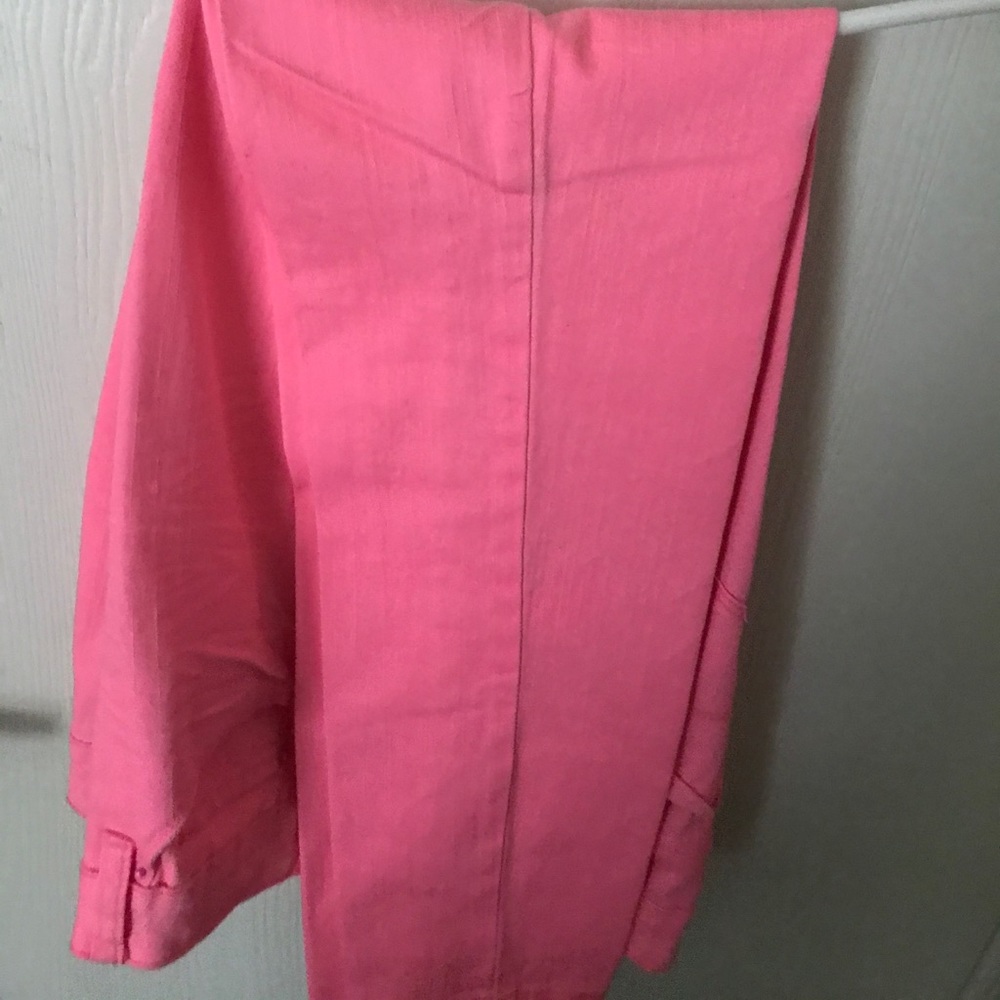 Pink straight leg Jeans